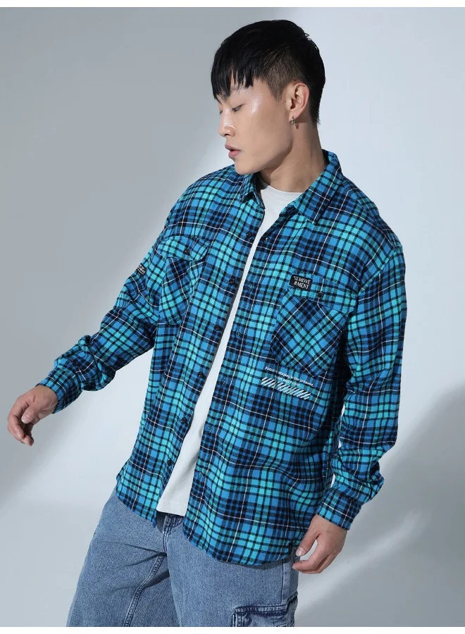 Hubberholme Men's Blue Shirts - Classic and Stylish for All Seasons