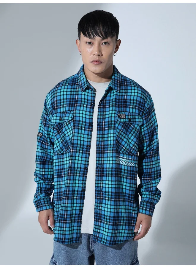 Hubberholme Men's Blue Shirts - Classic and Stylish for All Seasons
