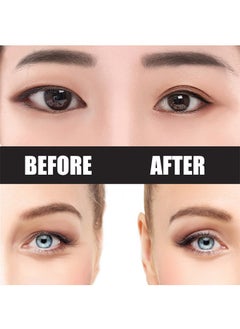 EELHOE Double Eyelid Styling-Invisible Waterproof Double Eyelid Patch For Uneven Single Eyelids Droopy Eyelids No Trace Natural Invisible No Glue  - Image 2