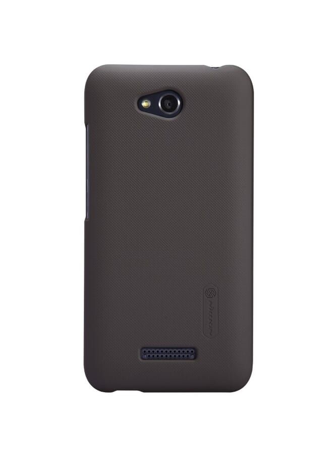 Nillkin Htc Desire 616 Frosted Hard Shield Phone Case Cover With Screen Protector Brown