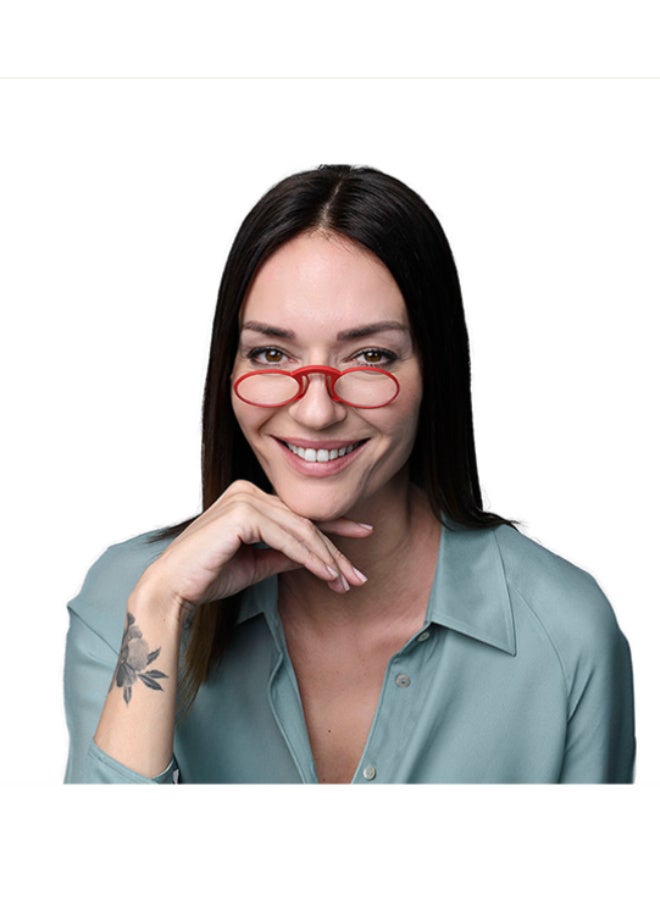 Flexsee Reading Glasses ,  Flexsee Gravity Red - Image 2