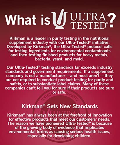 Kirkman – Zinc Liquid - New Formulation –– 16 oz –– Flavored with Natural Raspberry –– Free of Common Allergens - Image 5