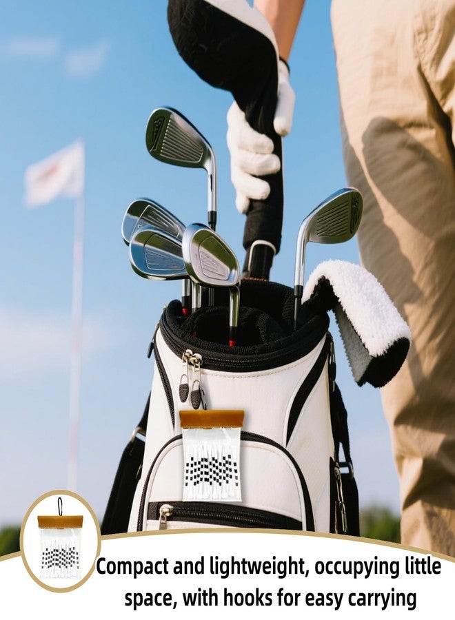 Nanchroadly 1 PCS Golf Tee Pouch Bag with Clip Transparent Golf Tees and Balls Storage for Men and Women - Image 5