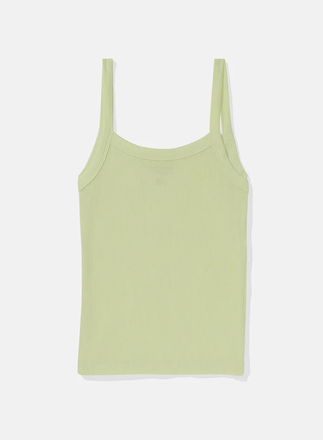 American Eagle Knitted Cropped Tank Top
