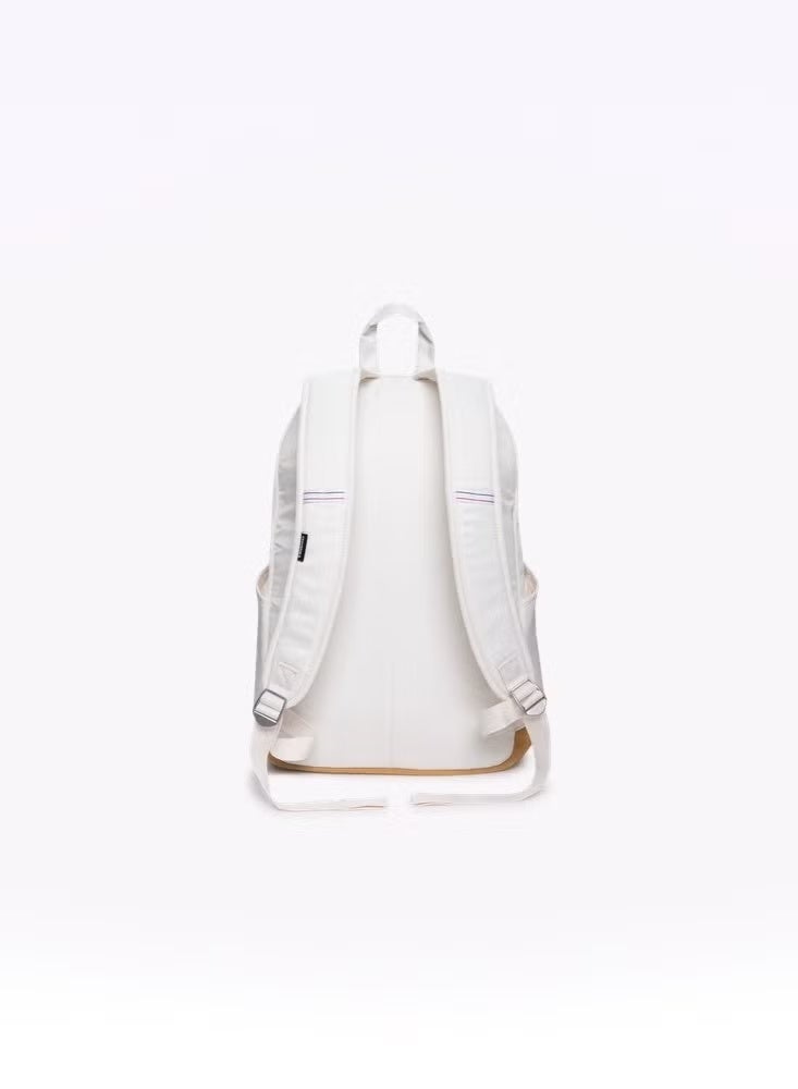 Converse White Backpack with Brown Bottom - Image 4
