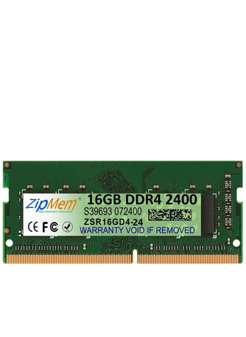 DDR4 16GB DDR4 2400MHz Memory (Memory) CL-17 | Single Row 1Rx8 | SO-DIMM | PC4-19200, Computer RAM Memory Module Upgrade