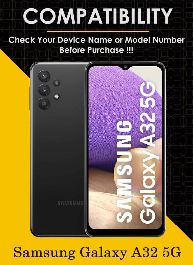 AINA 3 Pieces Tempered Glass Screen Protector 5D Designed For Samsung Galaxy A32 5G Full Glue Edge to Edge Full Screen Coverage And Bubble Free - Image 3