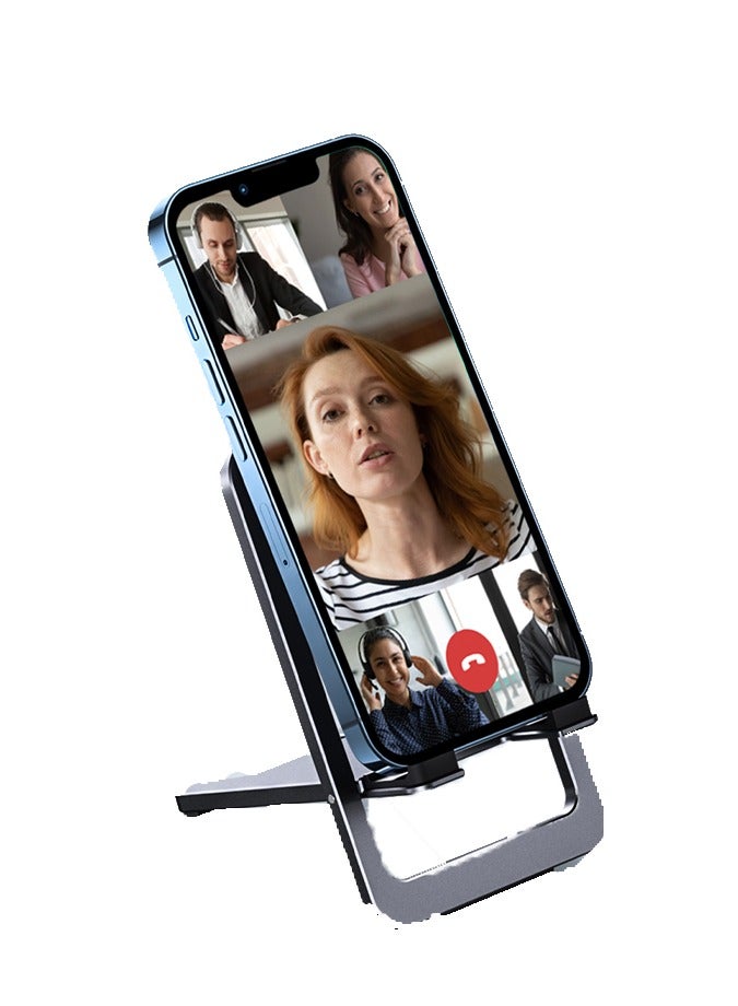 Airlift Aluminum Foldable Phone Stand / Durable & Secure / Lightweight and Portable Phone Holder - Grey