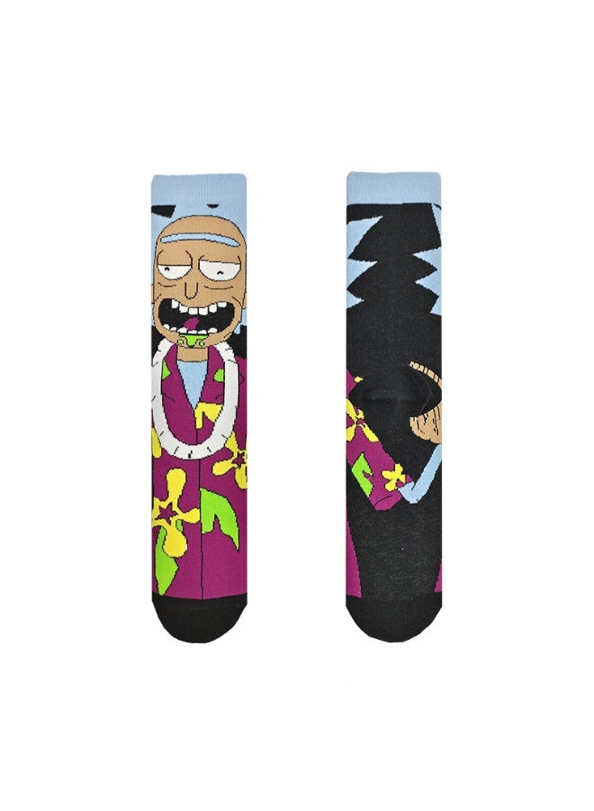 Movie & Anime Themed Cartoon Socks(5P) - Image 4