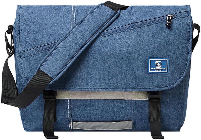 OIWAS Shoulder Bags Men's Large Messenger Bag for 14 15.6 Inch Laptop Men Messenger Bag Women's Work Bag Laptop Bag Briefcase Business Office Uni Travel Everyday - Image 1