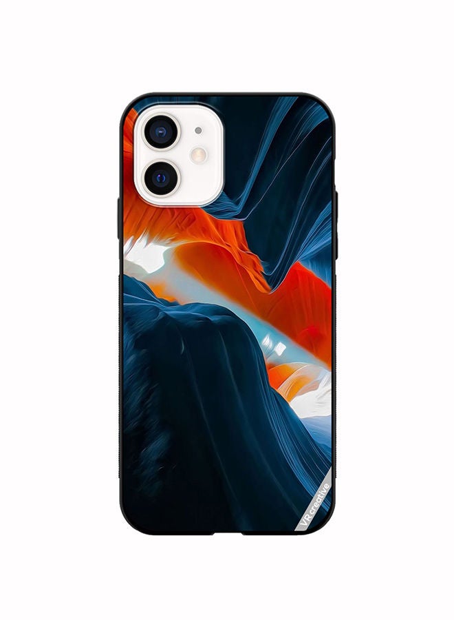 VR CREATIVE Protective Case Cover For Apple iPhone 12 Layers Design Multicolour - Image 1