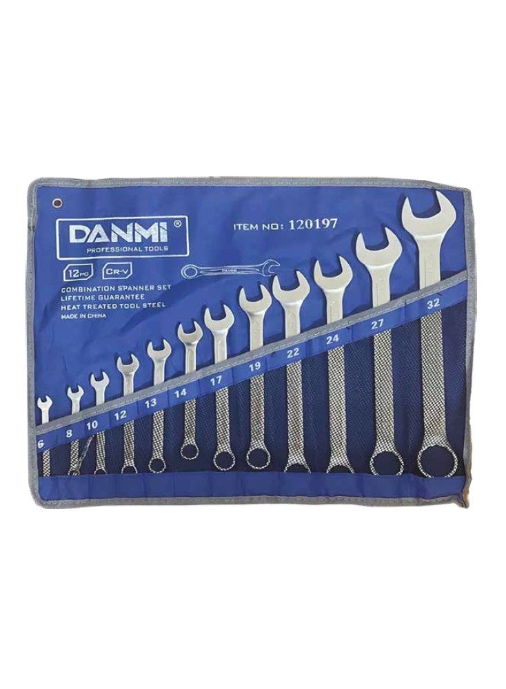 طقم مفتاح مشترك 12 قطعة (6-32)  دانمي 120197
