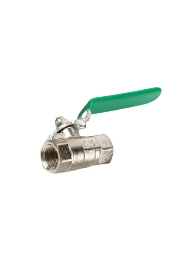 1pc Zinc Alloy Full Port Ball Valve NPT Internal Thread Connection Black Home Industrial Agricultural Plumbing System - Image 2