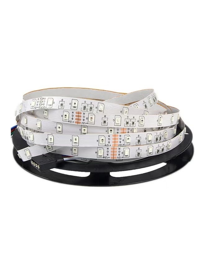 شريط إضاءة LED بنظام RGB (مكون من قطعتين) مع جهاز تحكم عن بعد، نوع 2835SMD، متعدد الألوان، الأبعاد 35 × 25 × 5 سم. - Image 2