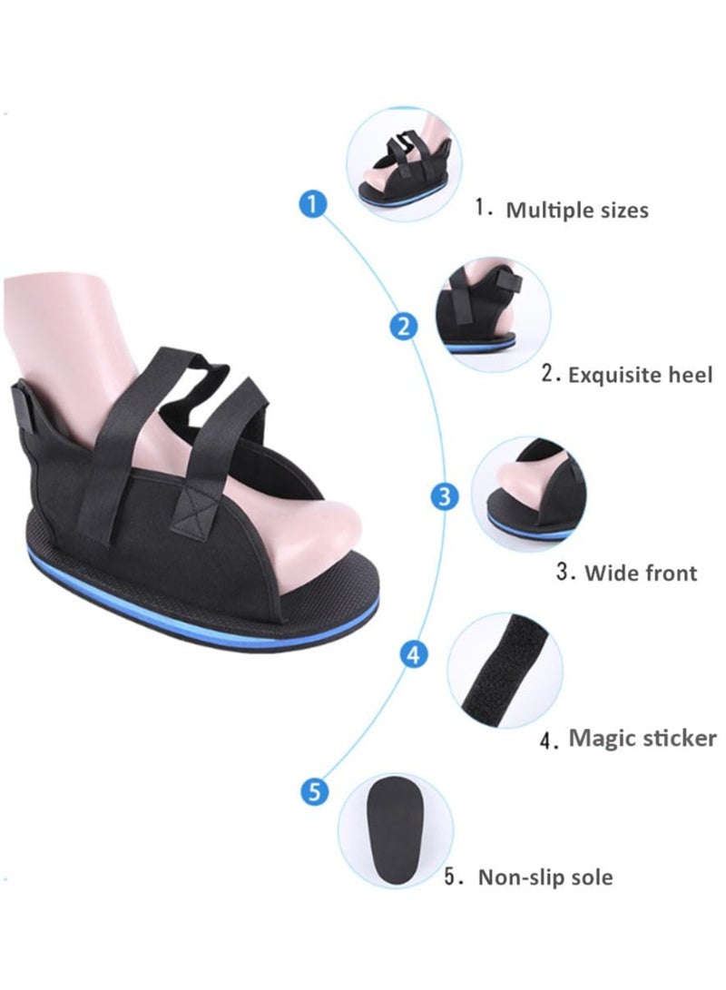 Bukela Post-op Shoe for Broken Toe/Foot Fracture - Orthopedic Brace & Lightweight Medical Walking Boot for Post Injury Foot Cast Recovery  - Image 2