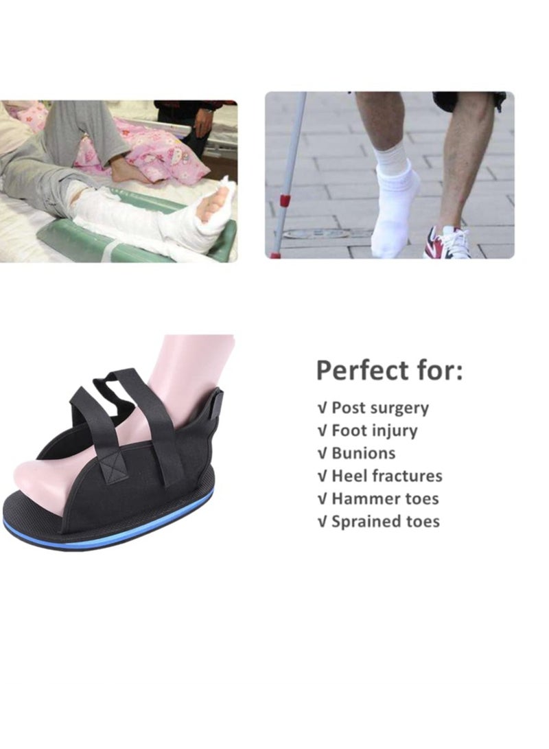 Bukela Post-op Shoe for Broken Toe/Foot Fracture - Orthopedic Brace & Lightweight Medical Walking Boot for Post Injury Foot Cast Recovery  - Image 5