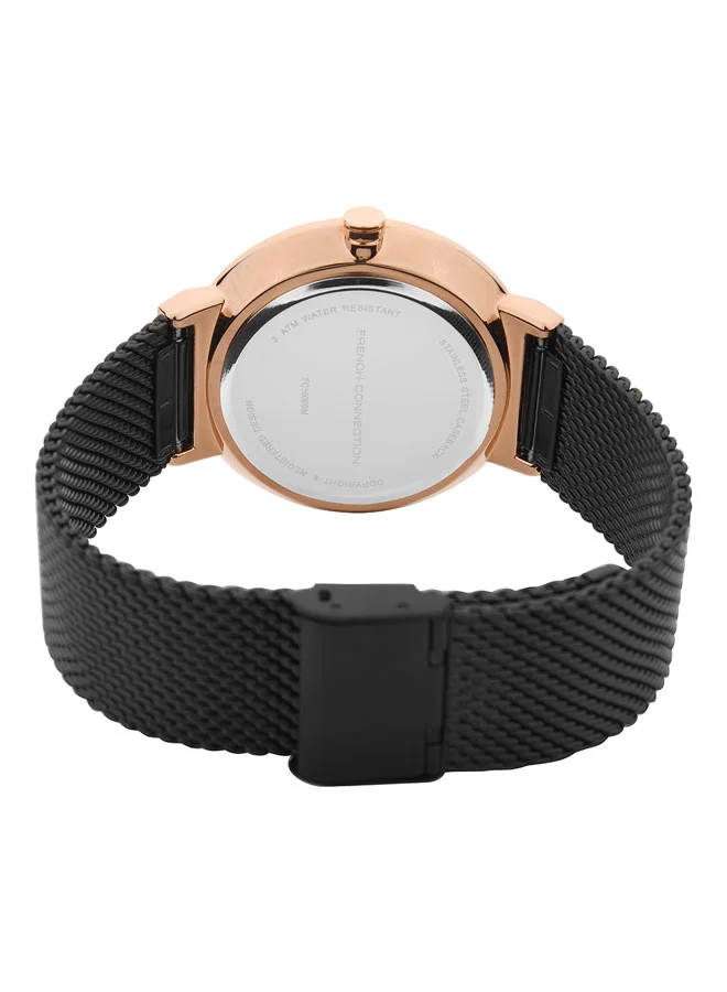 French Connection French Connection Analog Black Dial Men's Watch-FC160BBM