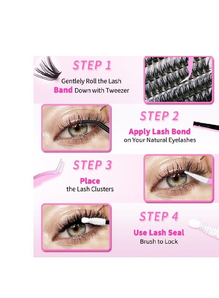 بيع الجمعة الأصفر! 3D & 4D كومبو الرموش المغنطيسية الكاذبة -مع ملقط، قابلة لإعادة الاستخدام - Image 4