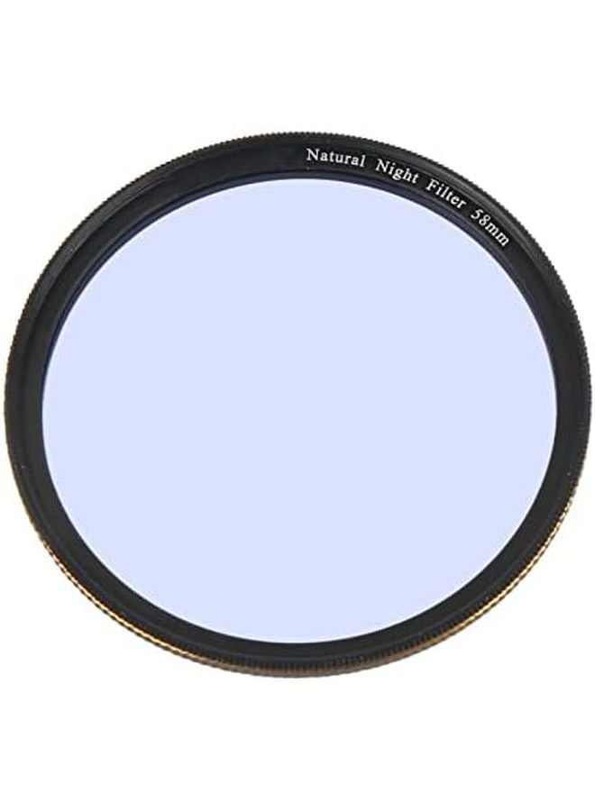 58mm Camera Light Pollution Filter Night View Astronomical Photography Doublesided Coating - Image 3