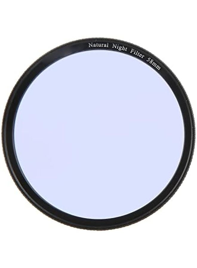 58mm Camera Light Pollution Filter Night View Astronomical Photography Doublesided Coating - Image 4