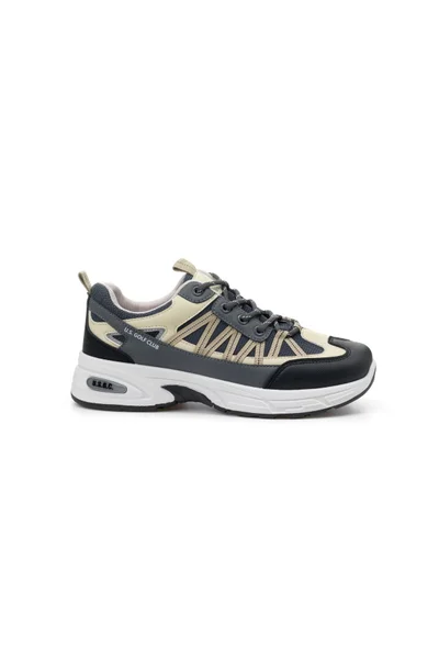 U.S. Golf Club Mens Sneakers Grey Green Sneakers | Casual | Retro Style | Italy