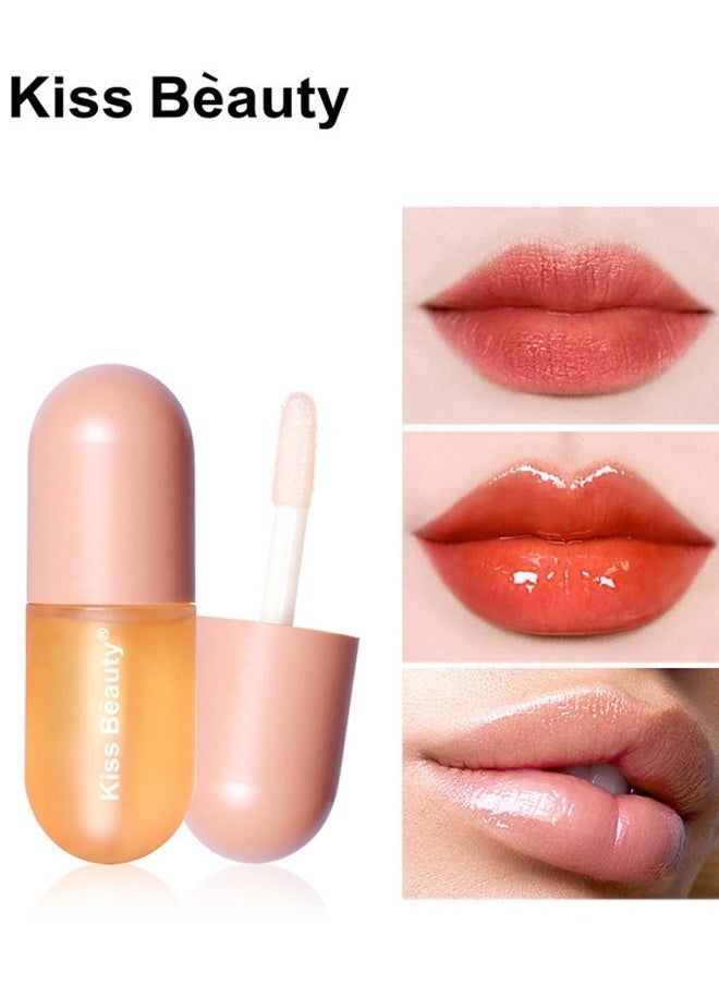 Kiss Beauty Lip Plumper, Enhancer, Treatment Serum, Natural Plumping Reduces Fine Lines, Hydrates Plumping Shine, Increases Elasticity, Plumping Lip Balm, 1 Pack  - Image 2