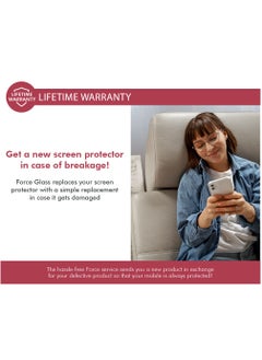 FORCE Force Glass iPhone 13 Pro Max  / 14 Plus Flat Original Screen protectors Lifetime Warranty  - Image 5