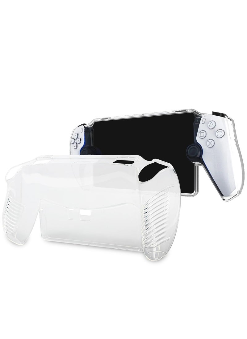 SYOSI - Cover Case for Playstation Portal, for PS5 Portal Protective Case with Ergonomic Grip, Transparent TPU Case Compatible with Playstation Portal Case, Dustproof, Oil-Proof, Shockproof Protective Case - Image 1