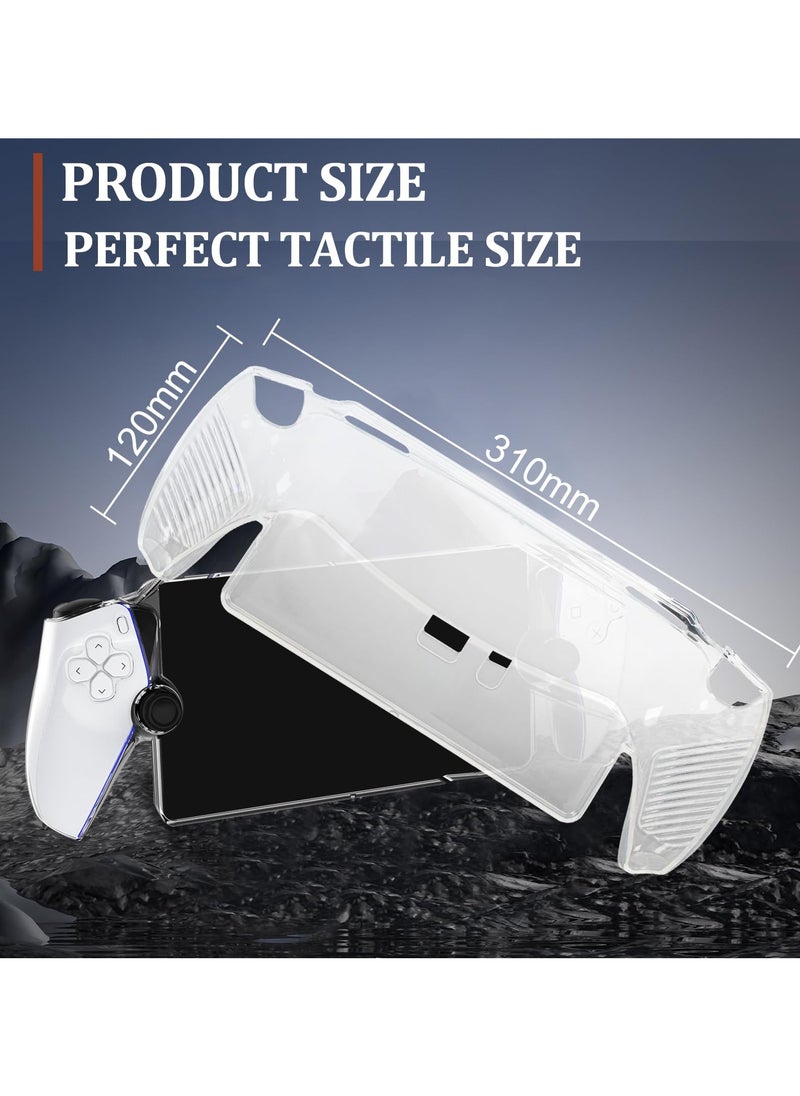 SYOSI - Cover Case for Playstation Portal, for PS5 Portal Protective Case with Ergonomic Grip, Transparent TPU Case Compatible with Playstation Portal Case, Dustproof, Oil-Proof, Shockproof Protective Case - Image 1