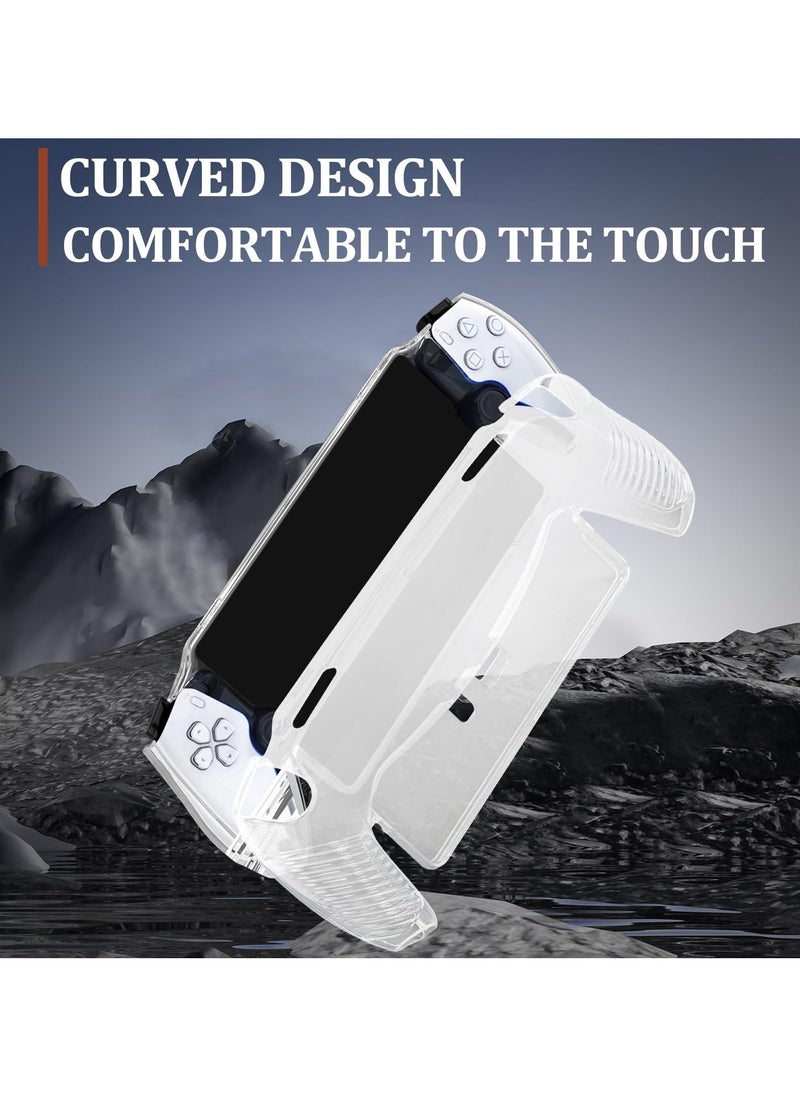 SYOSI - Cover Case for Playstation Portal, for PS5 Portal Protective Case with Ergonomic Grip, Transparent TPU Case Compatible with Playstation Portal Case, Dustproof, Oil-Proof, Shockproof Protective Case - Image 1