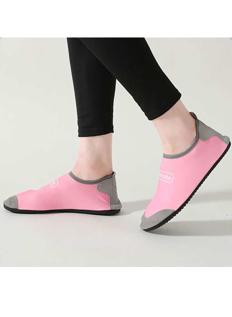 VUCATIN Water Shoes for Men Women Quick-Dry Aqua Socks Slip-on Beach Shoes Swimming Shoes Barefoot Yoga Socks for Sport Beach Swim Surf Yoga Exercise (G)  - Image 2