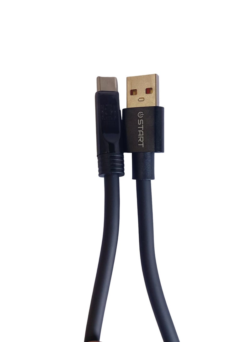 Start Ultra Fast 120W USB-C 6A Charging Cable With LED Light - Image 2