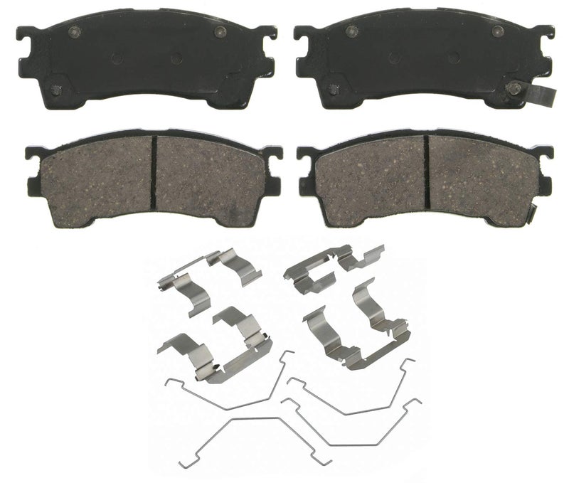 Wagner QuickStop ZD637 Front Disc Brake Pad Set for 2002 Mazda 626 - Image 1