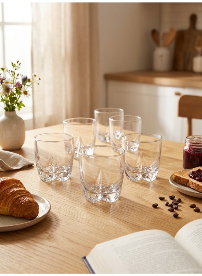 Luminarc Lisbonne 6 Piece Tumbler 300ml Drinking Set For Juice, Water, Soft Drinks, Hard Drink, Hot Beverages - Image 3