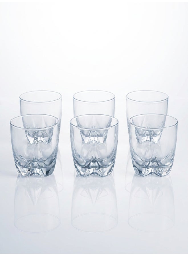 Luminarc Lisbonne 6 Piece Tumbler 300ml Drinking Set For Juice, Water, Soft Drinks, Hard Drink, Hot Beverages - Image 1