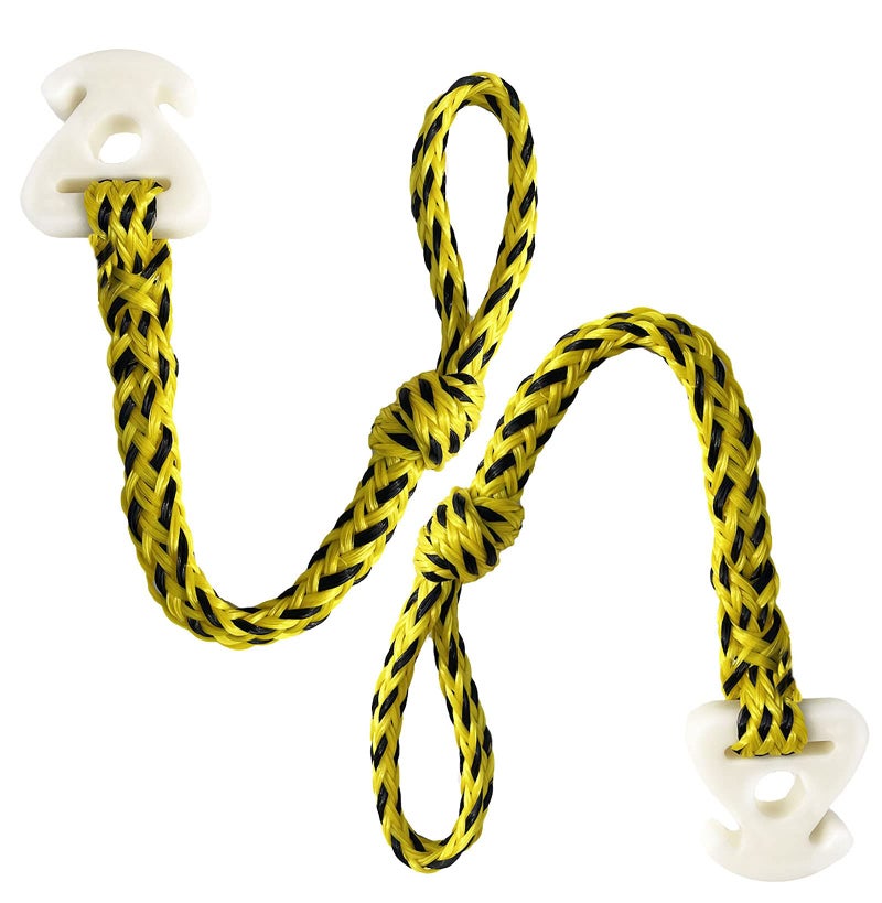 DockMoor 2Pcs Tow Rope for Tubing, Boat Tube Tow Rope Quick Connector for Wakeboarding, Ski, Waverunner Water Sports - Image 1