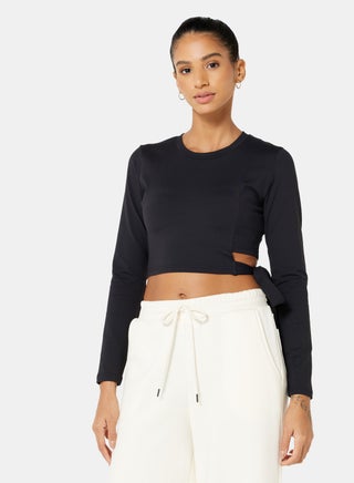 Side Tie Crop Top