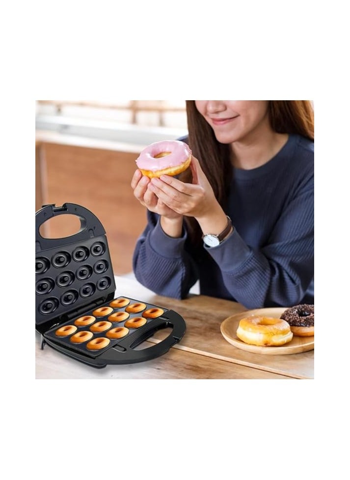 Home - Home Gold 3 in 1 Waffle Maker, Sandwich Maker and Donut Maker, 750W Multifunctional Machine with Non-Stick Coating, LED Light and Heat Resistant Design, Model: 2023-2 - Image 1