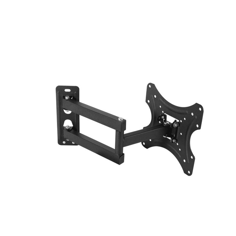 BEETEC Single Arm Swivel TV Wall Mount for 14-32 Inch Curved & Flat Panel TVs up to 30 kg/66 lbs and up to 200x200 VESA, Full-Motion Design with Sliding Long Arm for Maximum Viewing, Black - TF-200S - Image 3