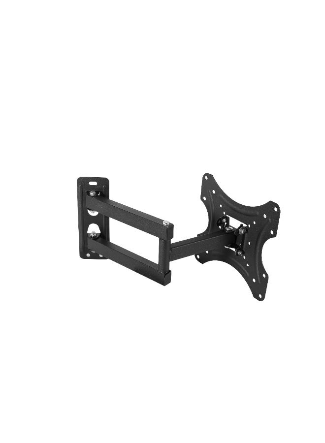 BEETEC Single Arm Swivel TV Wall Mount for 14-32 Inch Curved & Flat Panel TVs up to 30 kg/66 lbs and up to 200x200 VESA, Full-Motion Design with Sliding Long Arm for Maximum Viewing, Black - TF-200S - Image 5