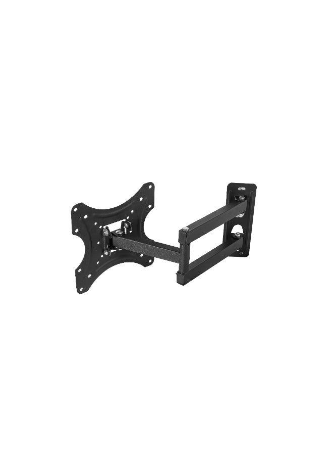 BEETEC Single Arm Swivel TV Wall Mount for 14-32 Inch Curved & Flat Panel TVs up to 30 kg/66 lbs and up to 200x200 VESA, Full-Motion Design with Sliding Long Arm for Maximum Viewing, Black - TF-200S - Image 4