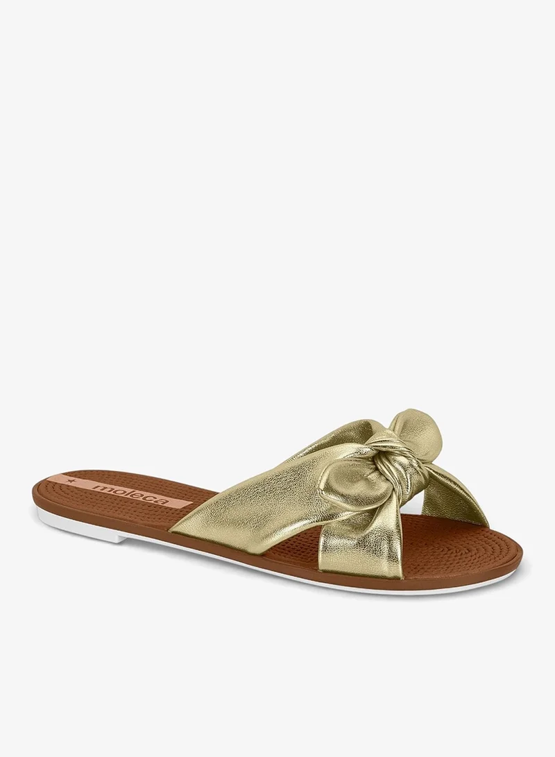 موليكا صنادل مسطحة للنساء - صنادل مسطحة أنيقة ونعال مسطحة مريحة للسيدات