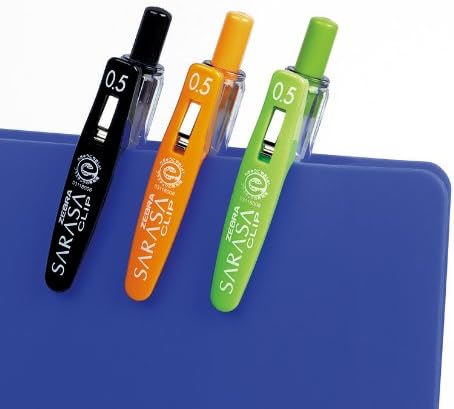 Zebra Sarasa Clip Pen 0.5 mm, Black (JJ15-BK) - Image 2