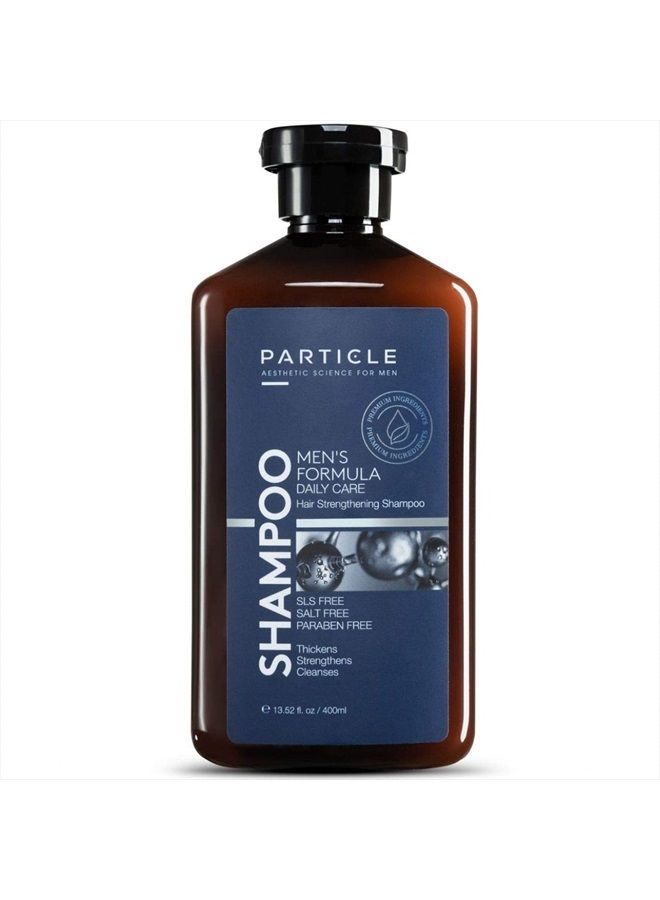 PARTICLE Hair Growth Shampoo for Men (13.52 Oz) - for Thickening, Strengthening & Cleansing Hair - Sulfate Free & Paraben Free Hair Loss Shampoo for Men - Image 1