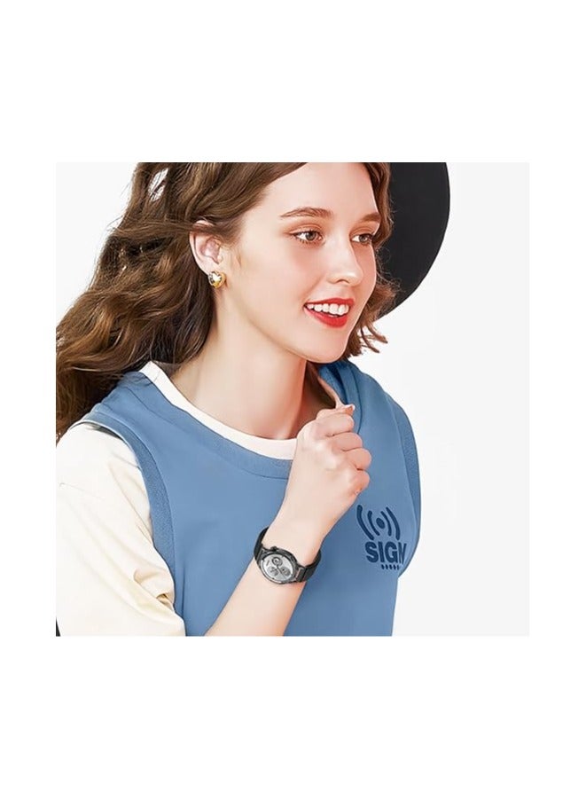 حَبْل تِك سوار نايلون متوافق مع ساعات هواوي GT6/GT5/Ultimate2/Ultimate/GT4/G4 Pro/GT3/Watch4/4Pro/Watch3/3Pro مقاس 46 مم، حزام معصم مرن قابل للتهوية بحلقة من النايلون مقاس 22 مم - Image 5