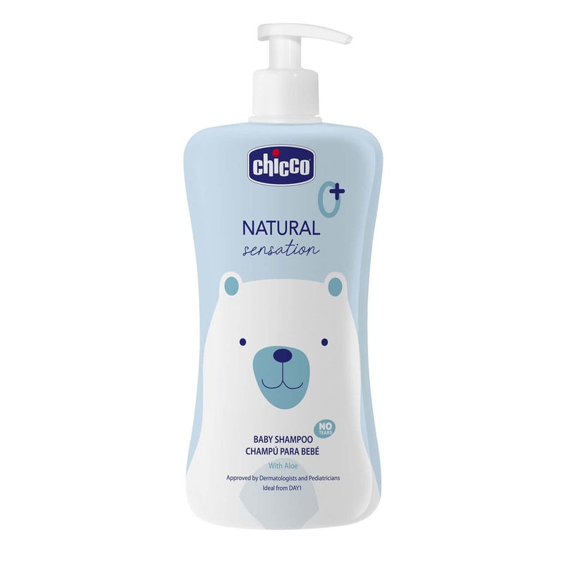 Chicco Baby Shampoo Natural Sensation 500ML - Image 5