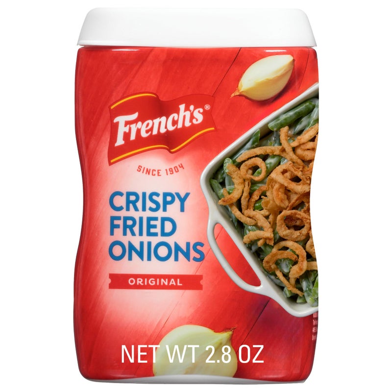 French'S Frenchs Crispy Fried Onions Original Made with Real Onions No Artificial Flavors Sprinkle on Salads Potatoes Chicken Burgers Green Bean Casserole 28 oz - Image 3