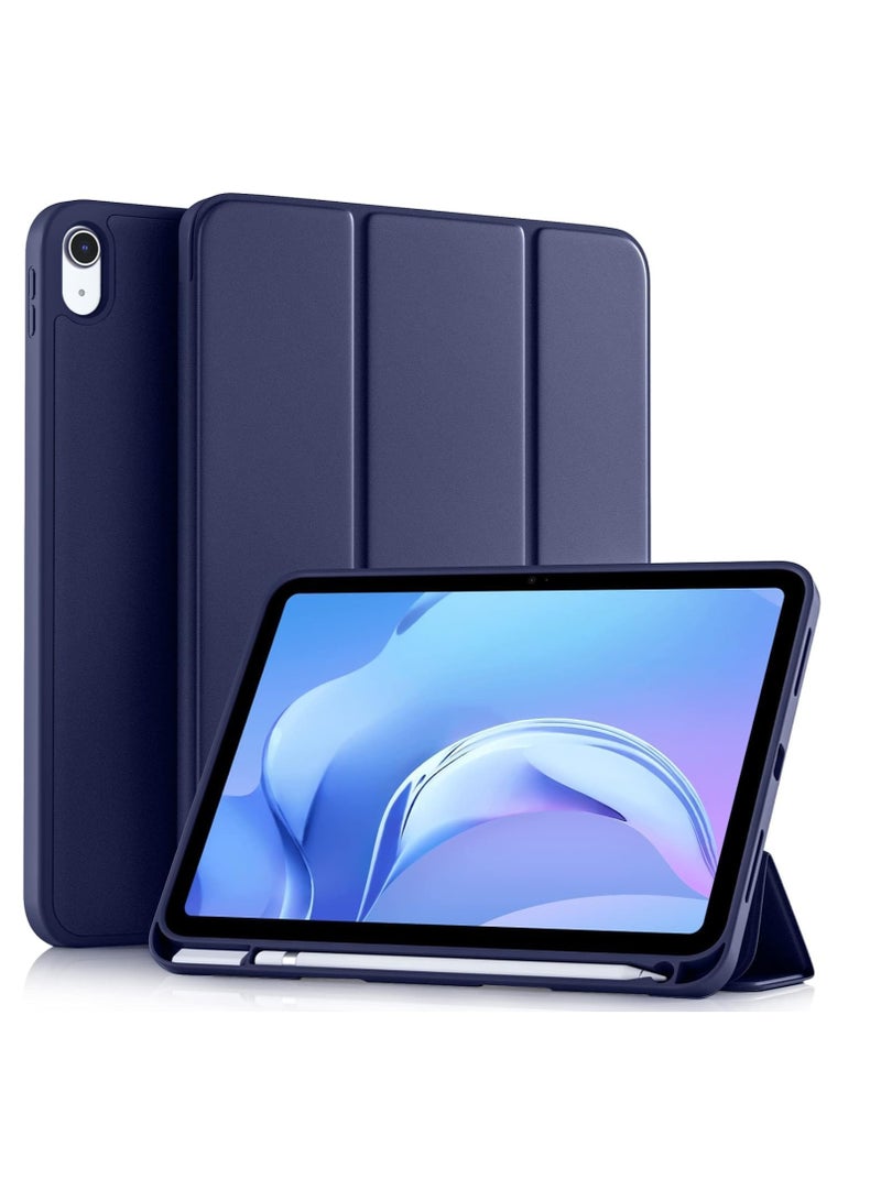 DUSALA Compatible with iPad 10th Generation Case 10.9 Inch 2022, Slim Trifold Stand Protective Cover with Pencil Holder, Soft TPU Back, Auto Sleep/Wake Function, Lightweight, Durable, and Easy to Carry - Image 1