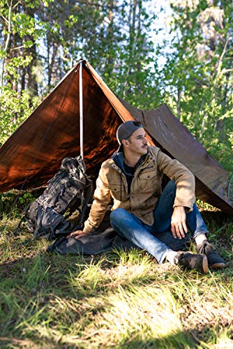 Stansport Light-Duty Rip-Stop Tarp 12' x 16' - Brown (U-1216) - Image 5