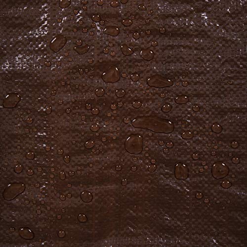 Stansport Light-Duty Rip-Stop Tarp 12' x 16' - Brown (U-1216) - Image 3